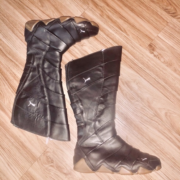 tall puma boots